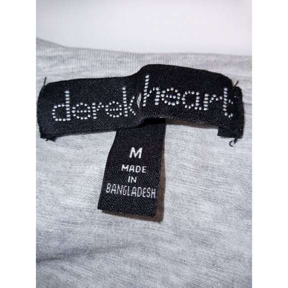 Bundle of Two (2) Derek Heart Women's Short Sleeve Grey & Purple Tops Medium - Picture 6 of 13